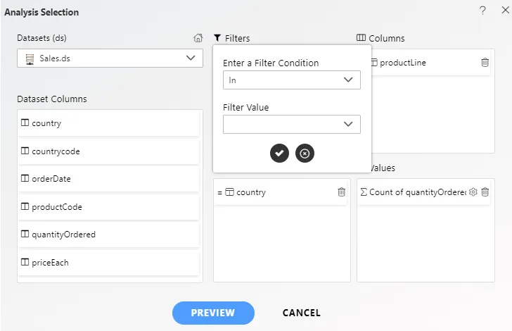 Document adhoc analysis -icon 1