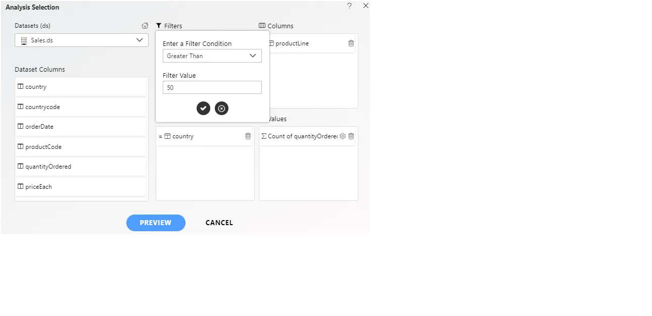 Document adhoc analysis -icon 1