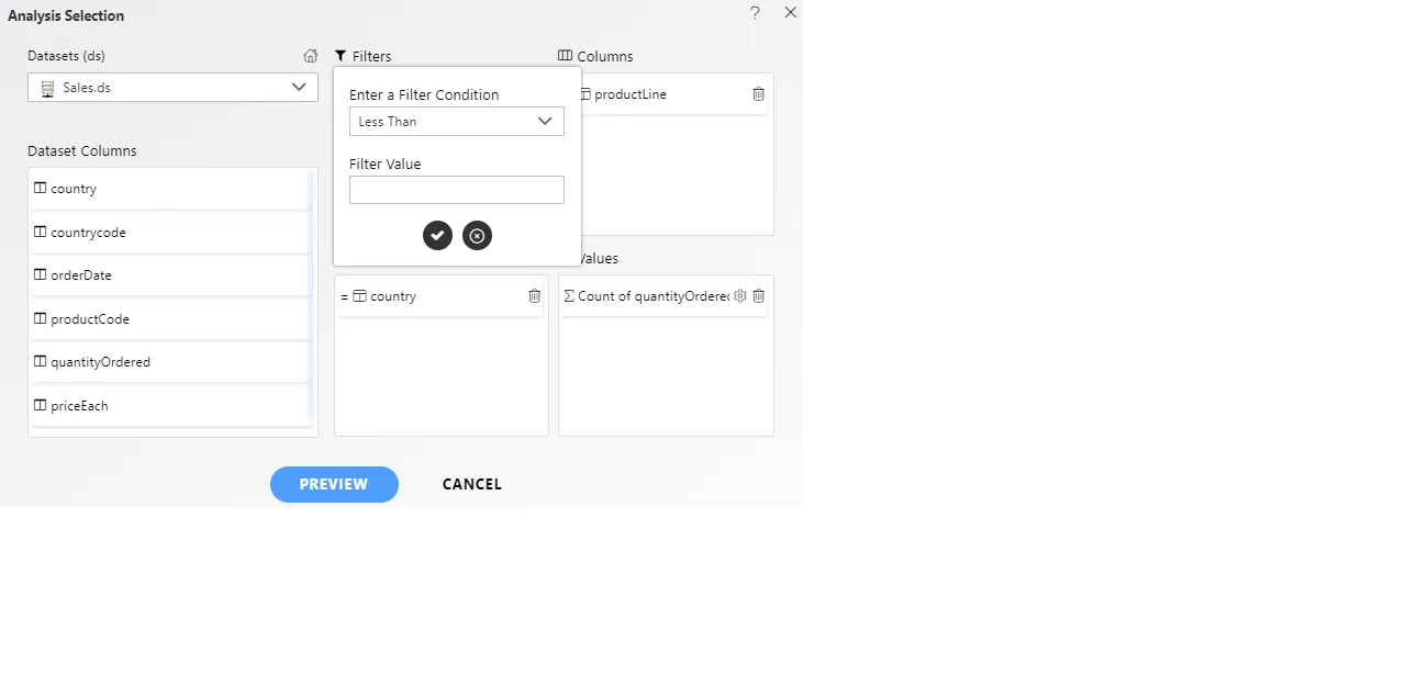 Document adhoc analysis -icon 1