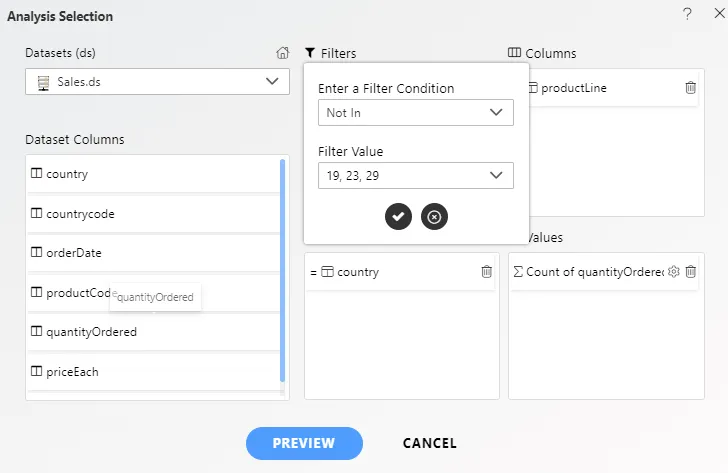 Document adhoc analysis -icon 1