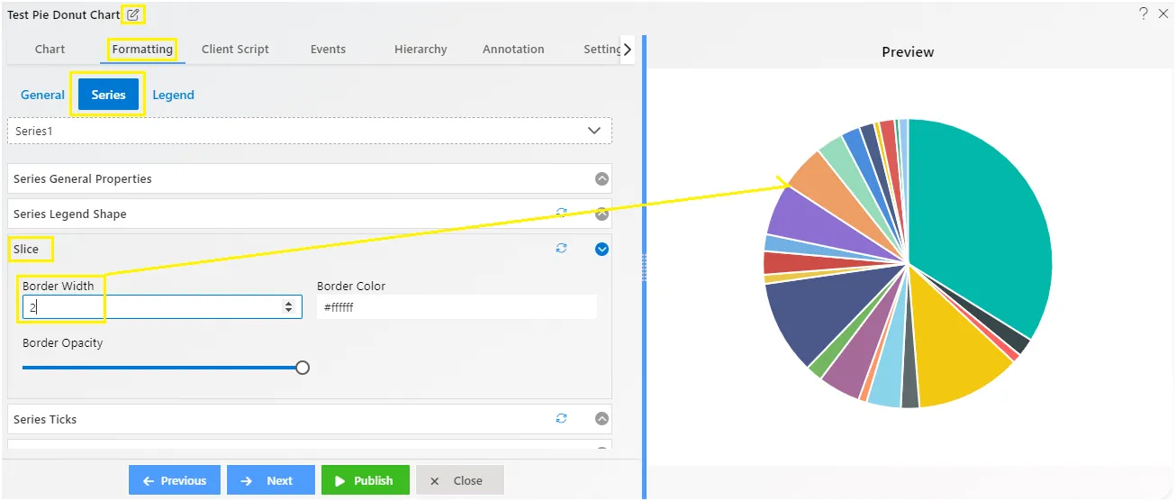 Chart Widget