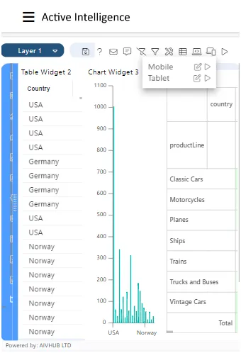 document widget