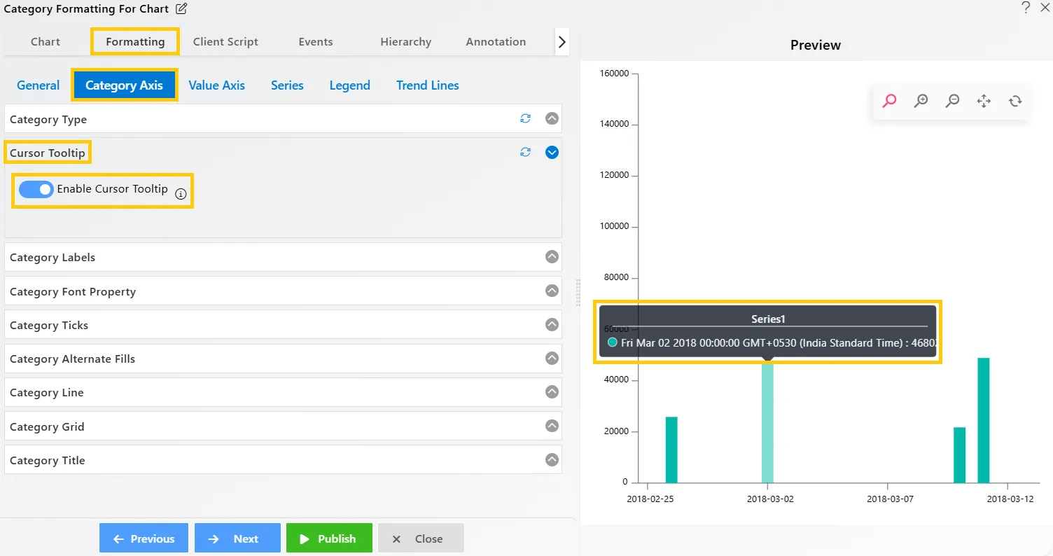 Chart Widget
