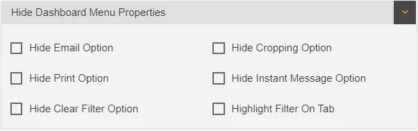 Hide Preview Options | AIV