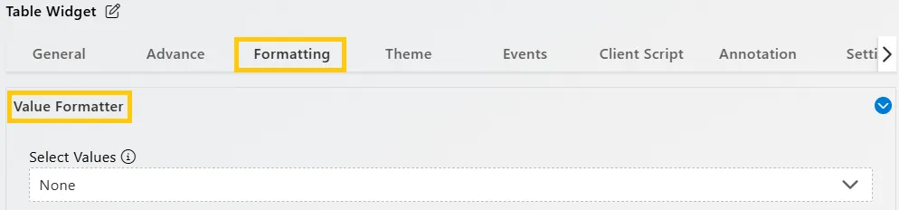formattingtabtable