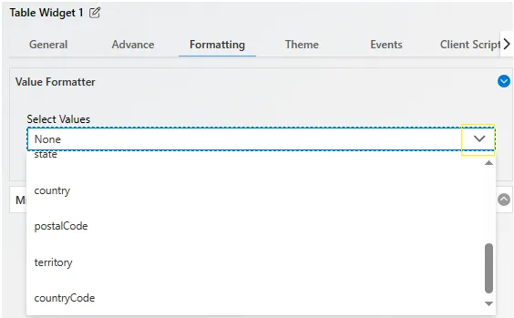 formattingtabtable