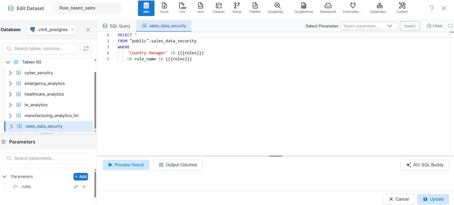 Query Editor