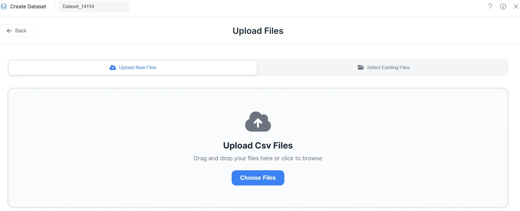 Upload File for Excel, CSV, or JSON